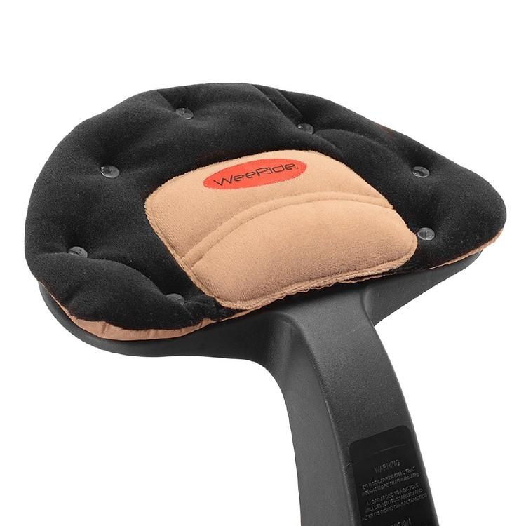 WeeRide Deluxe Child Bike Seat Black & Brown
