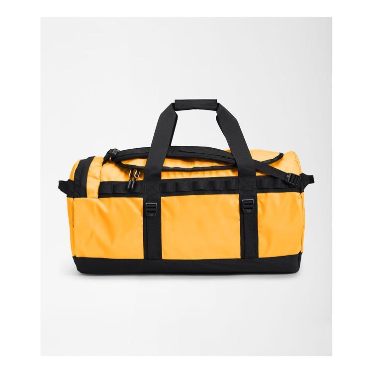 The North Face Medium Black & Gold Base Camp Duffle Bag Gold & Black Medium