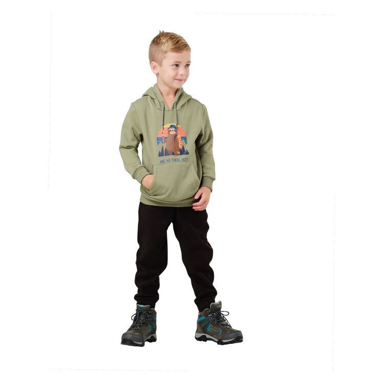 Cape Kids' Recycled Polar Fleece Pants Black