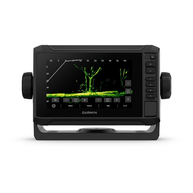 Garmin ECHOMAP UHD2 75SV Touch Fishfinder/GPS Combo with GT54-UHD Transducer Black