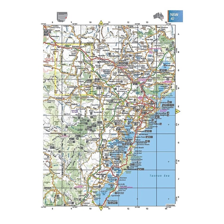 Hema Maps Australia Road & 4WD Atlas