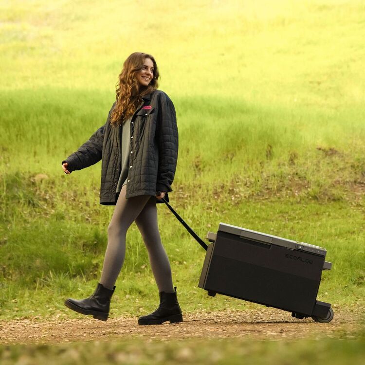 EcoFlow 38L Glacier Dual Zone Portable Camping Fridge Freezer with Ice Maker