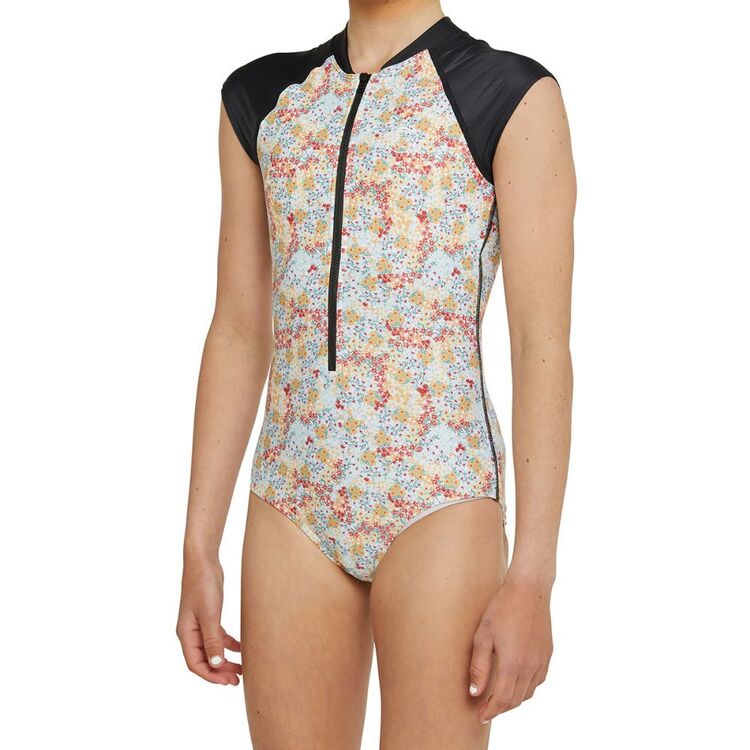 O'Neill Girls Lane Short Sleeve Surfsuit Multicoloured
