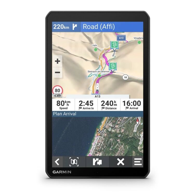 Garmin RV 895 8" RV Camper GPS Satellite Navigator Black