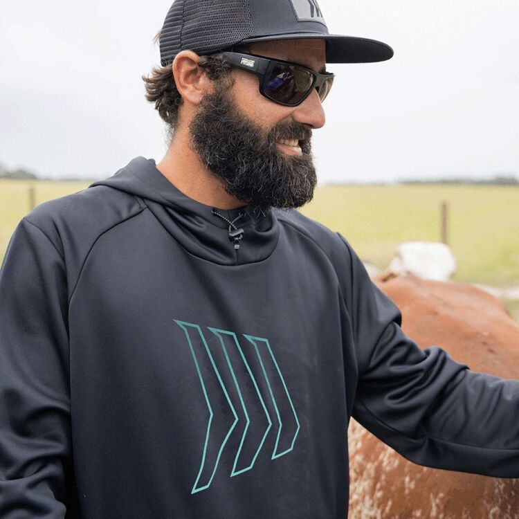 Gillz Versa Technical Performance Hoodie Anthracite