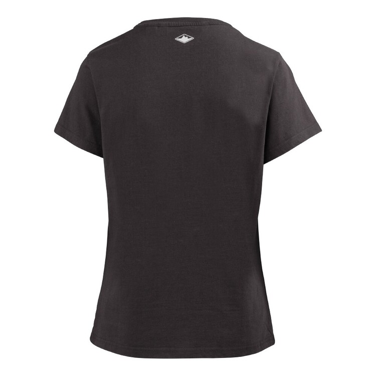 Mountain Designs Women's Black Australus Short Sleeve Tee Washed Black