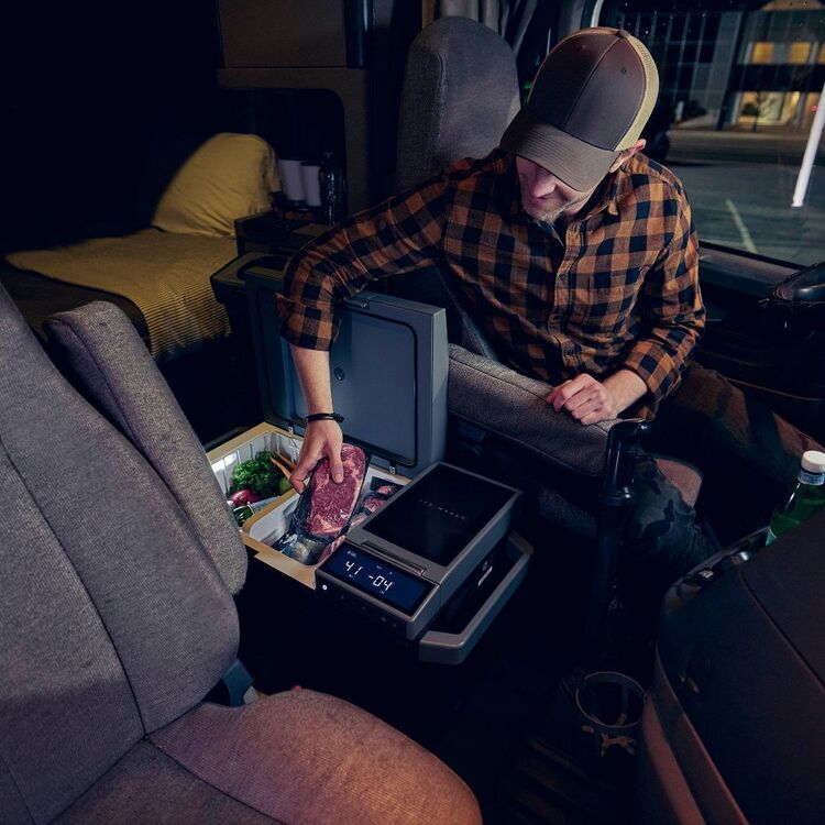 EcoFlow 38L Glacier Dual Zone Portable Camping Fridge Freezer with Ice Maker