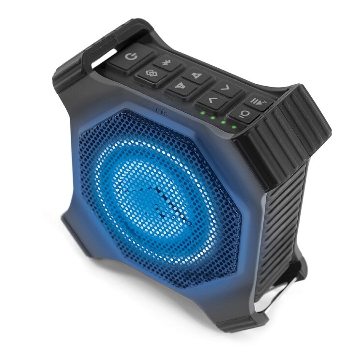 ECOXGEAR Eco Edge+ Rugged Portable Bluetooth Speaker Grey