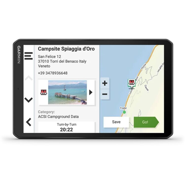 Garmin RV 895 8" RV Camper GPS Satellite Navigator Black