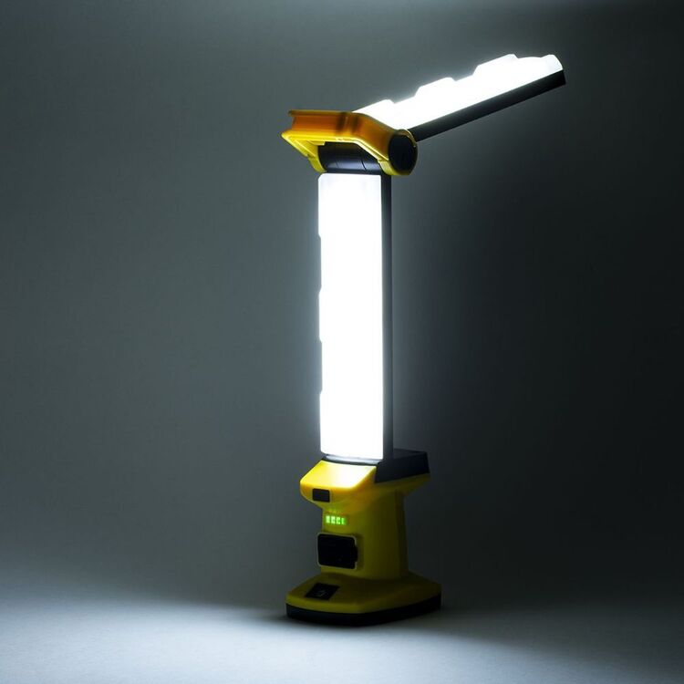 Dorcy Dual Flex 1300 Lumen Camp Light With Powerbank Yellow 1300 Lumens