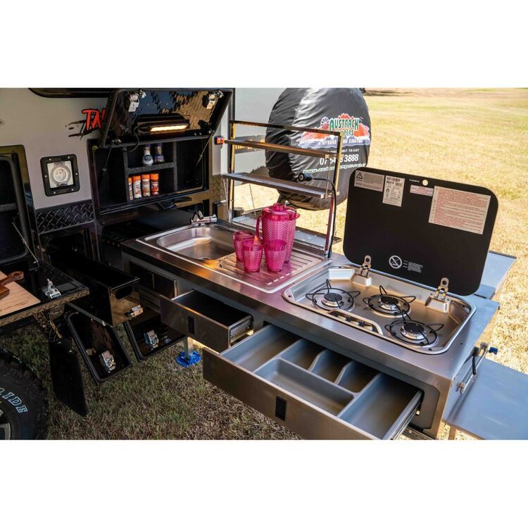 Austrack Tanami X13 Series 3 Hybrid Camper Grey