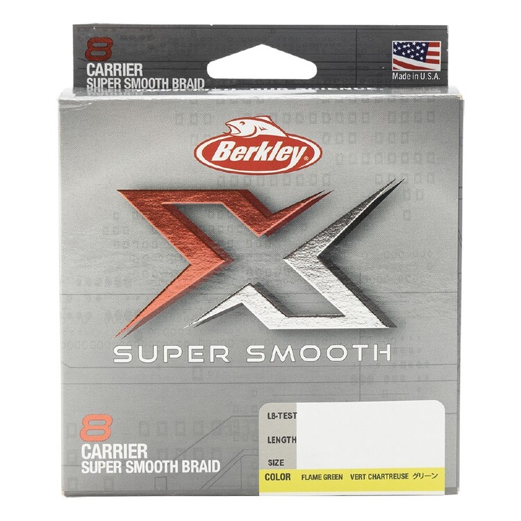 Berkley X8 Braid Line 300 Metre Spool Flame Green