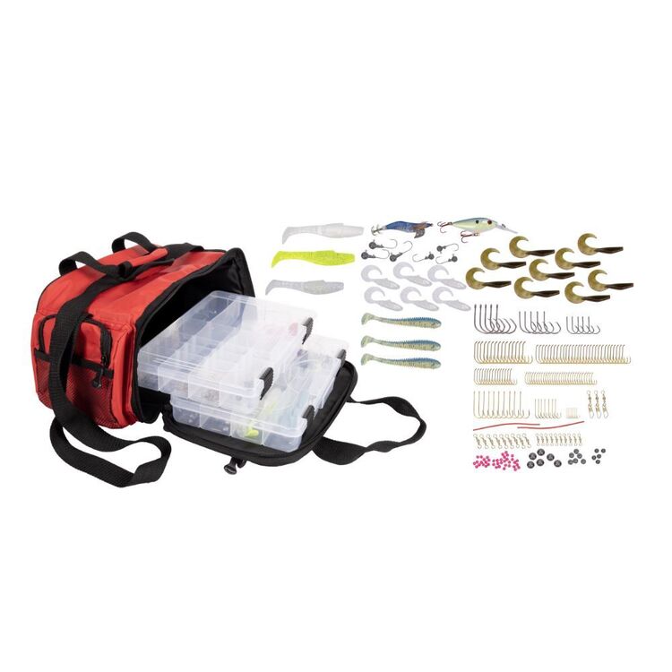 Berkley Ultimate Tackle Pack II Red & Black 230 Piece