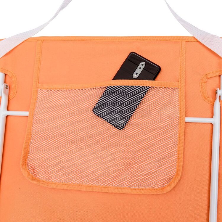 Life! Paradise Lounger Yellow Stripe