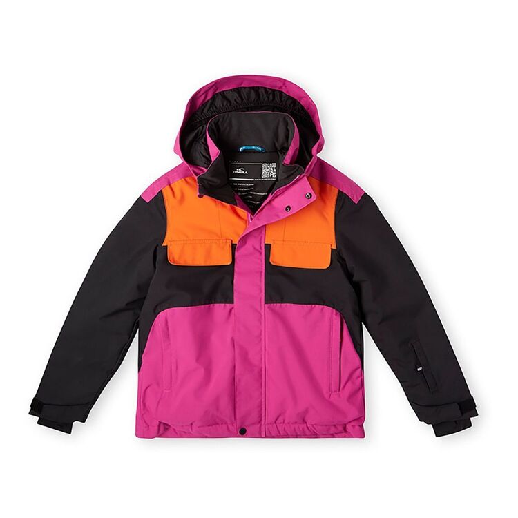 O'Neill Youth Girl's Tanzanite Snow Jacket Fuchsia Red