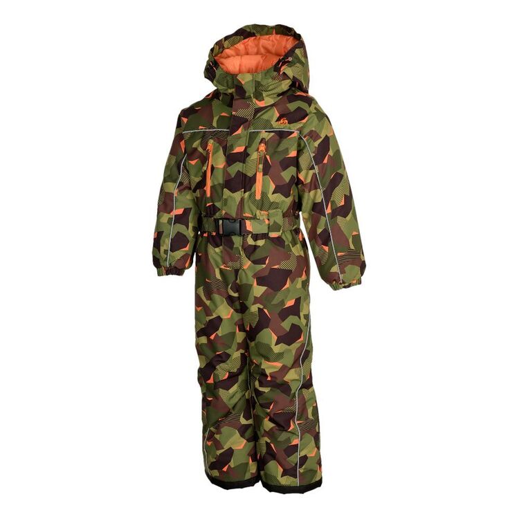 Chute Kids Camo 2 Snow Suit Olive Camo