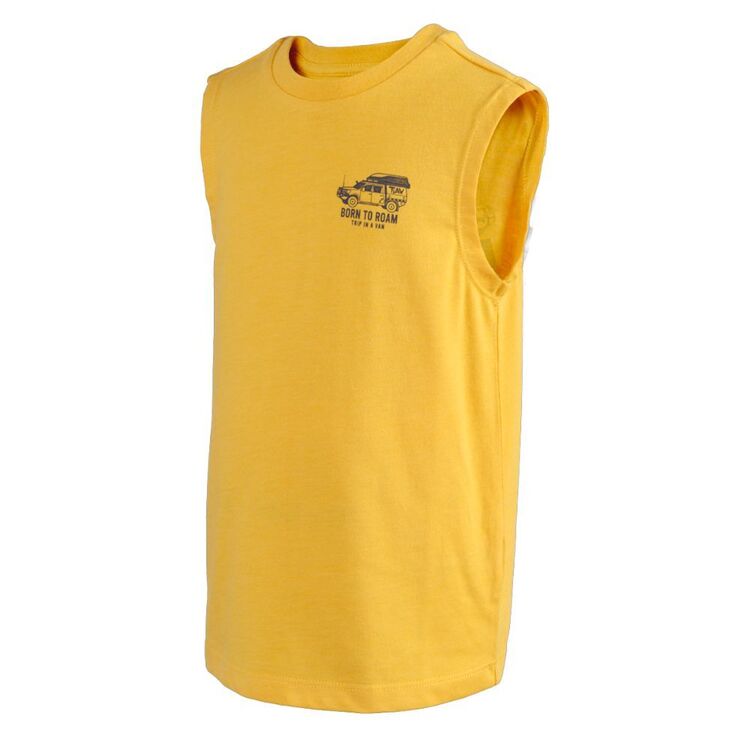 Cape Kids' Trip In A Van Born To Roam Tank Mustard