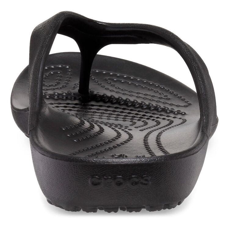 Crocs Women's Kadee II Flip Thongs Black