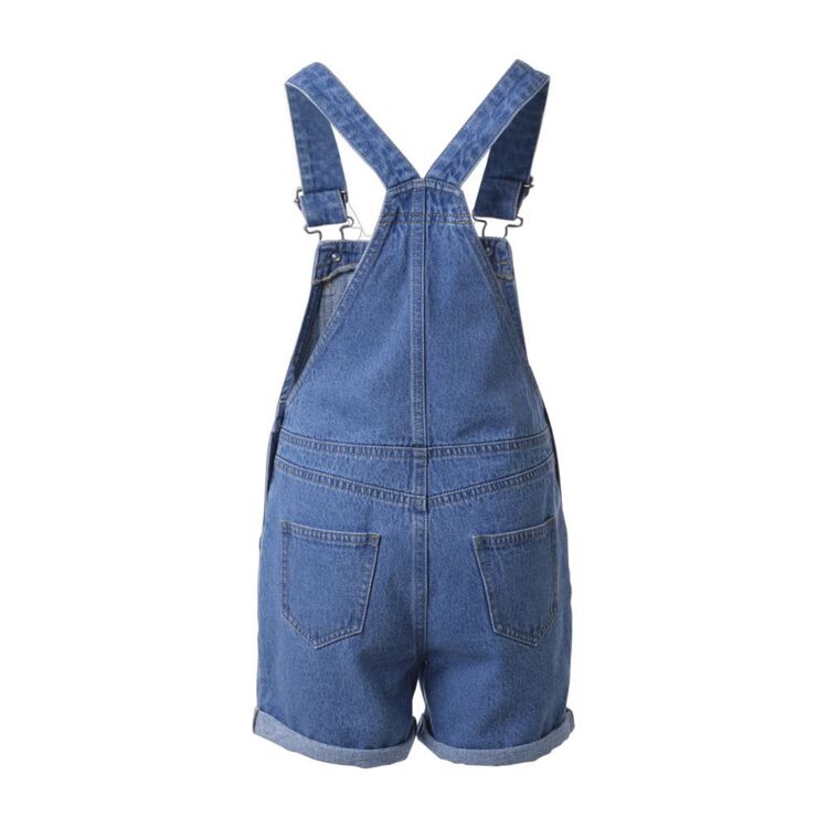 Cape Youth Girls Dungarees Denim Blue