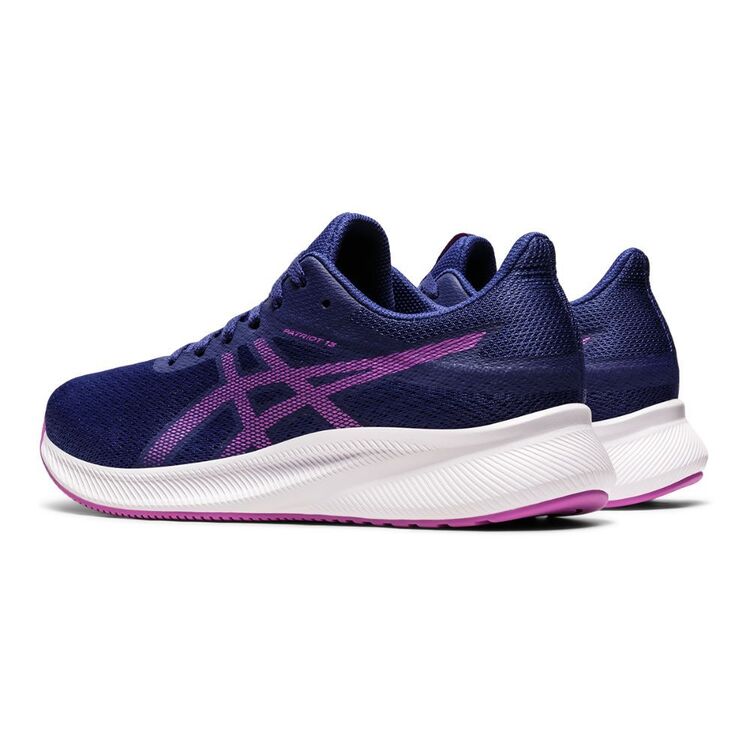 ASICS Women's Patriot 13 Running Shoes Dive Blue & Orchid