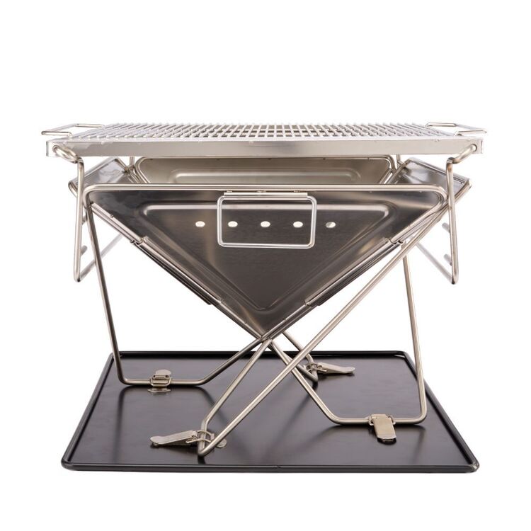 Spinifex Stainless Steel Folding Firepit