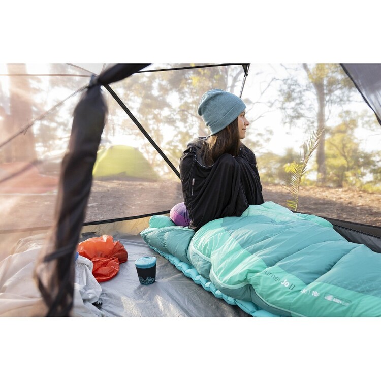 Sea To Summit Journey I Women's Down -1° Sleeping Bag Regular Green Peacock & Emerald