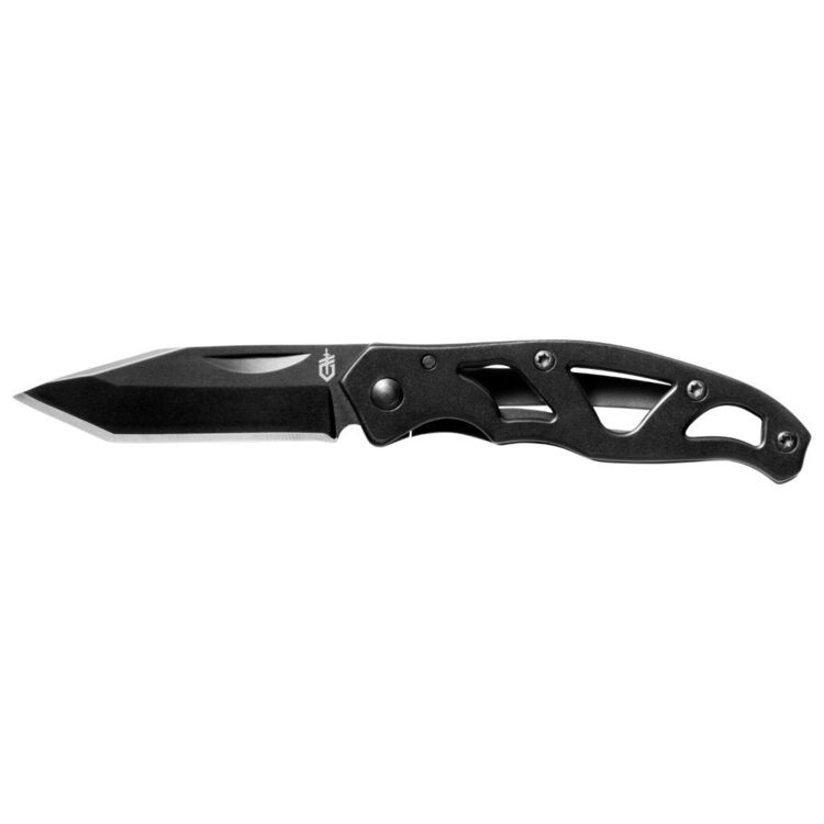 Gerber Paraframe Mini Tanto Folding Knife Black