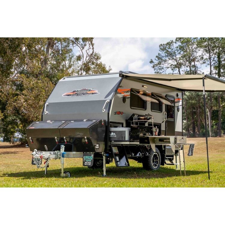 Austrack Gibb 14 Series 3 Hybrid Camper Grey