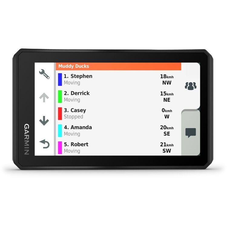 Garmin Tread Powersport Off-road Vehicle GPS with Group Ride Tracker Black