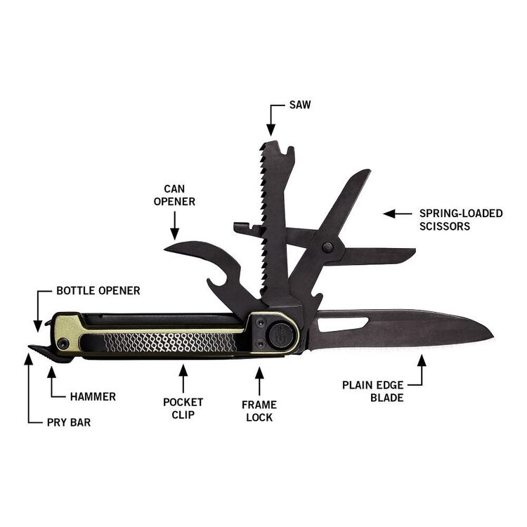 Gerber Armbar Scout Multitool Green