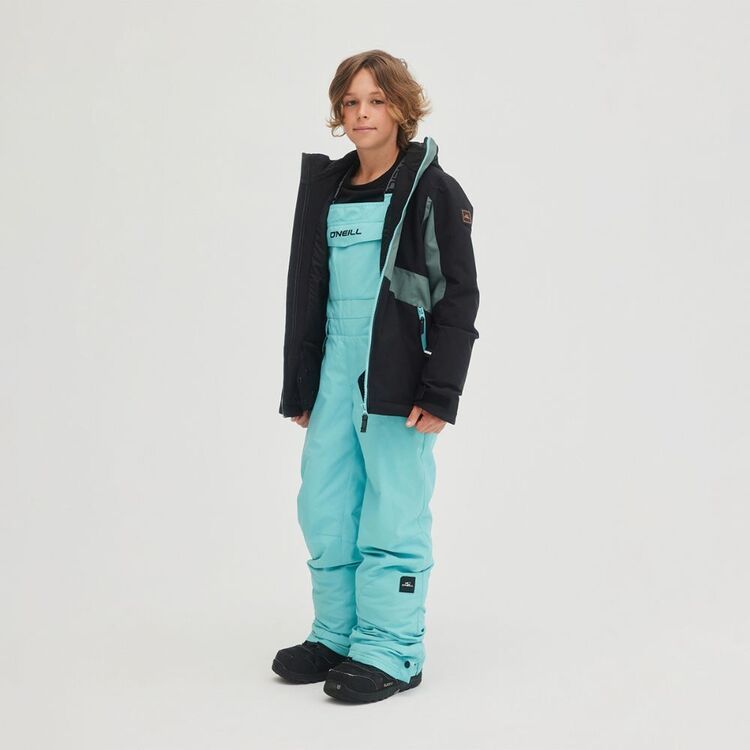 O'Neill Youth Boy's Bib Snow Pants Aqua Sea
