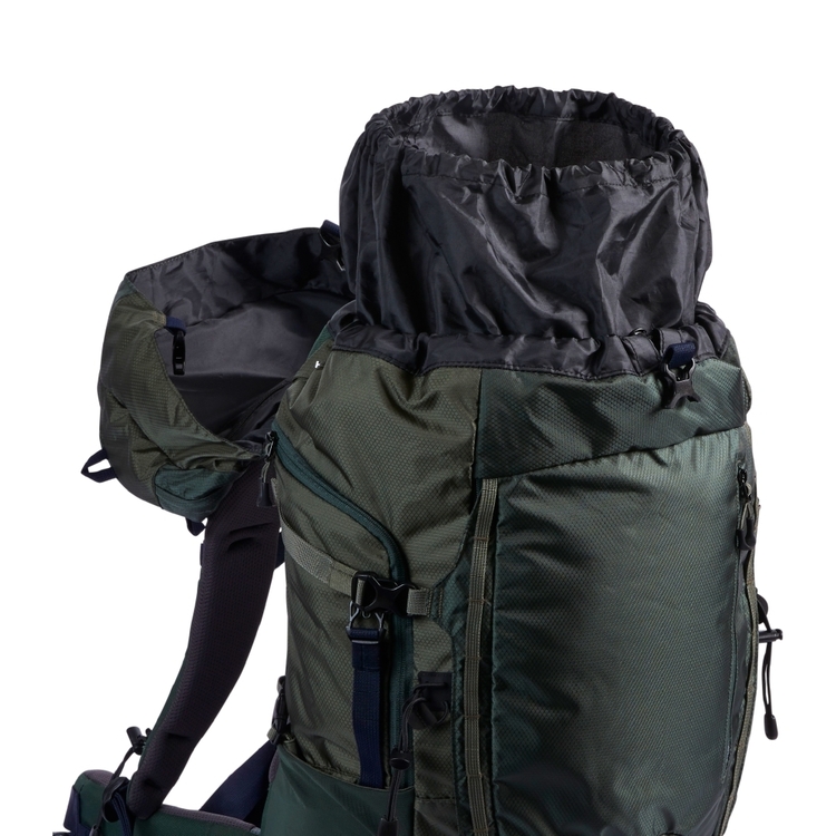 Mountain Designs X-Country 65L Technical Hiking Pack Forest Green 65 L