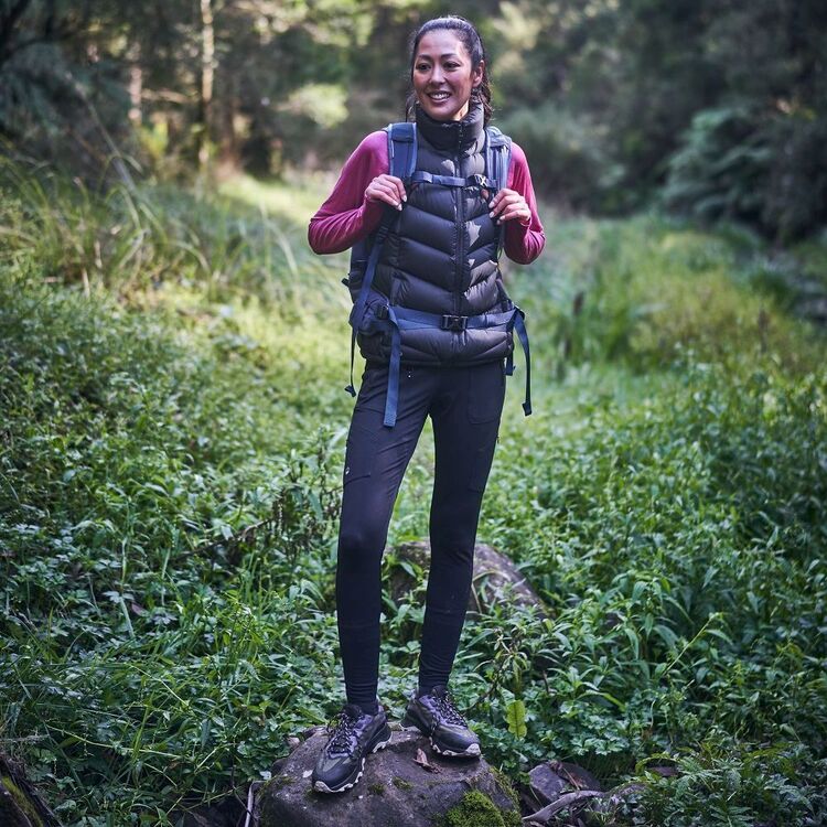 Cederberg Women's Mawson Packable Puffer Vest Black