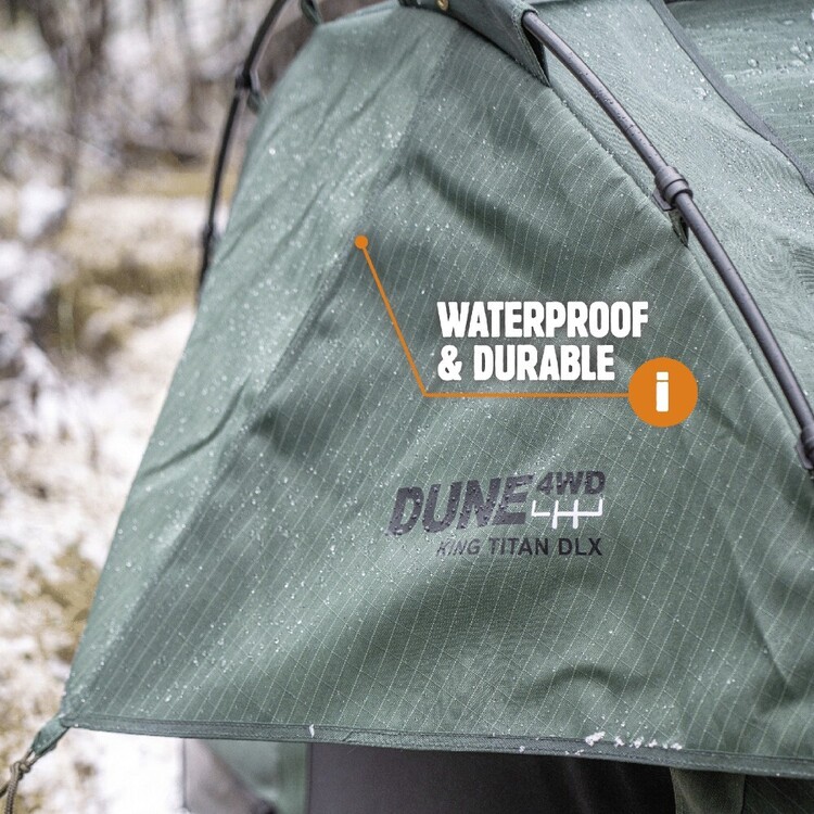 Dune 4WD King Titan Deluxe Double Swag Olive