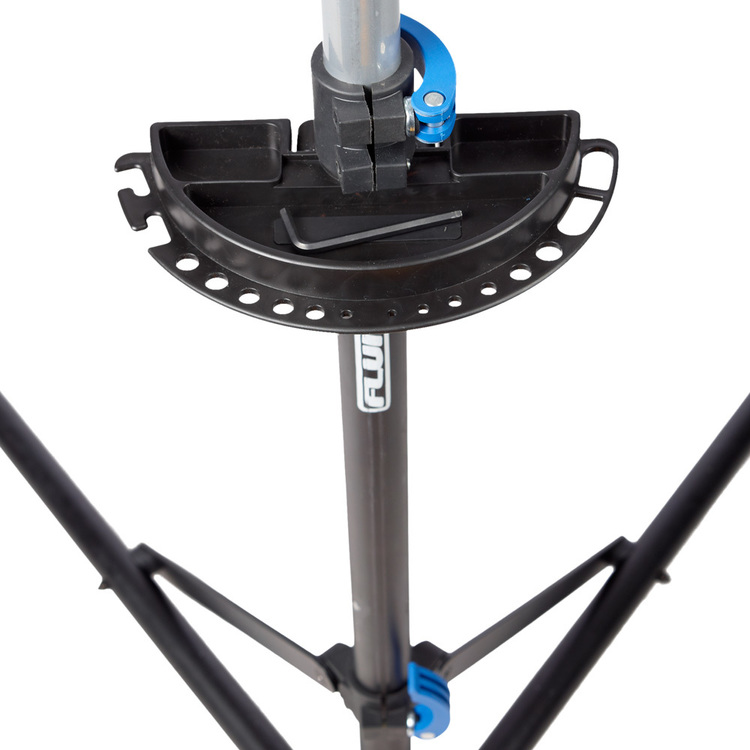 Fluid Rectify Folding Work Stand Black & Silver