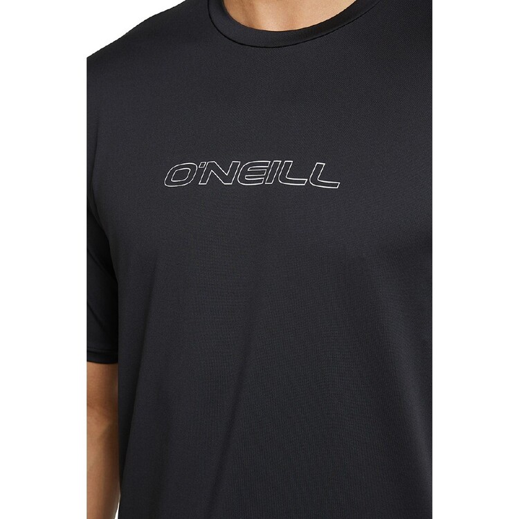 O'Neill Men's Basic Short Sleeve Sun Shirt Black