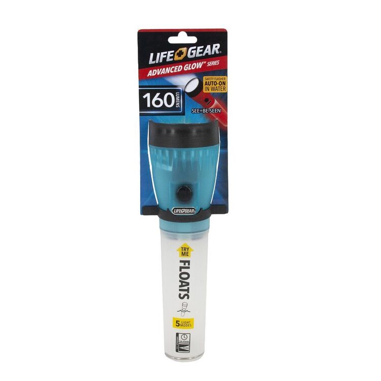 Life + Gear 160 Lumen 3AA Floating Glow Torch Multicoloured 160 Lumens