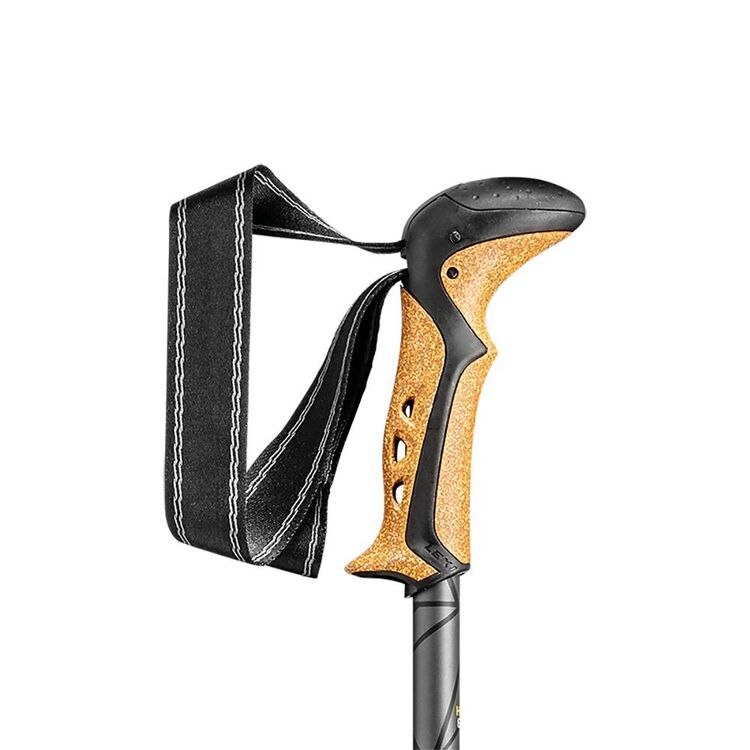 Leki Khumbu Lite Walking Poles Pair Anthracite & Mango