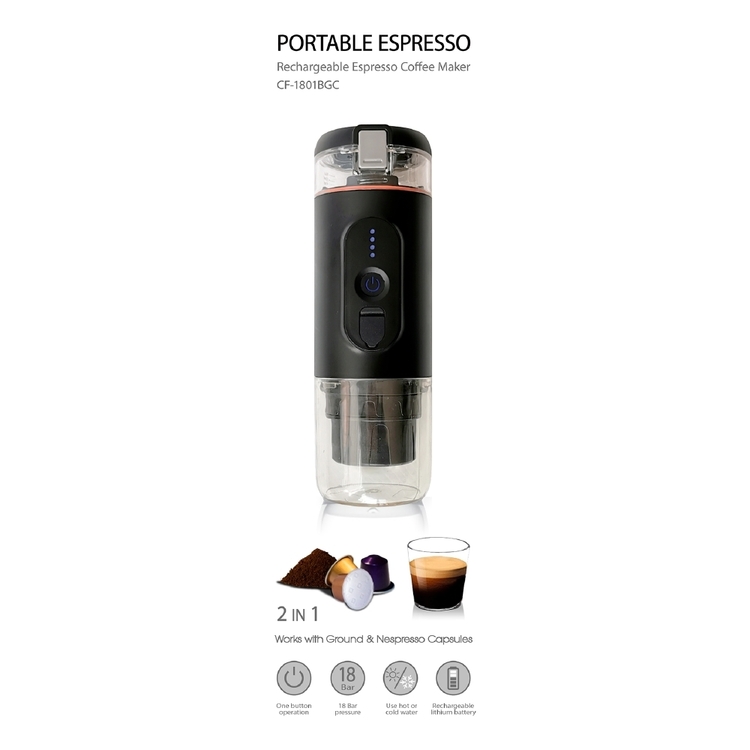 Portable Rechargeable Espresso Machine