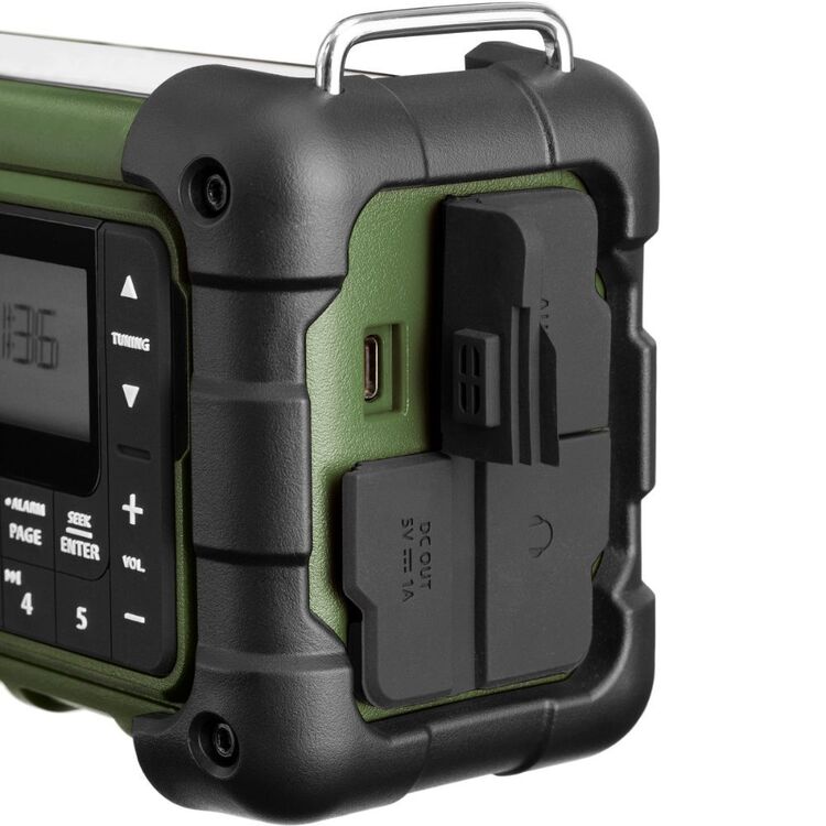 Sangean MMR99 Portable Emergency Radio Forest Green