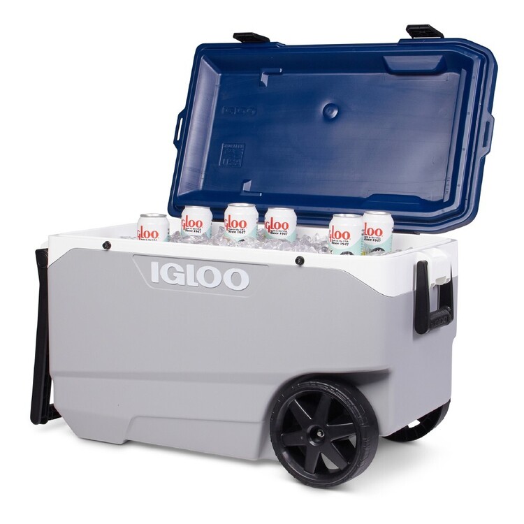 Igloo Maxcold 85L Rolling Icebox Grey