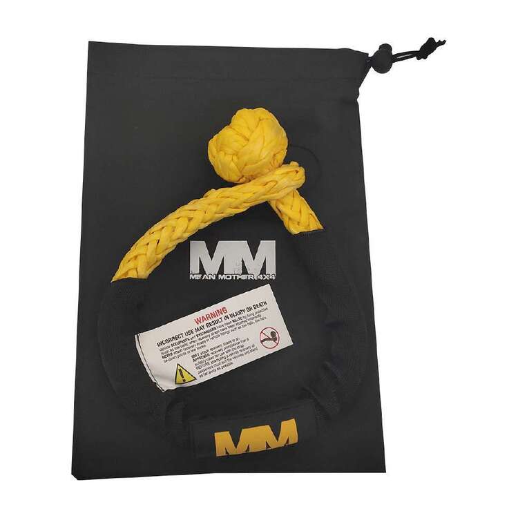 Mean Mother 14.7 Tonne Soft Shackle Yellow 14.7 Tonne