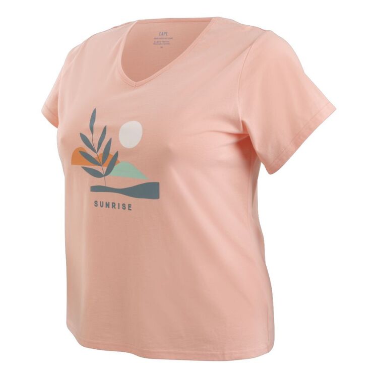 Cape Women's Lacey 2 Plus Size Tee Impatien