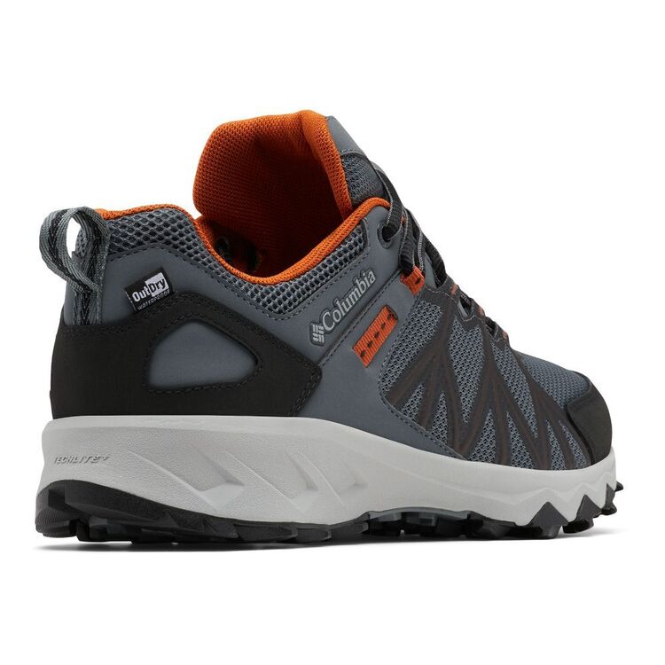 Columbia Men's Peakfreak II Outdry Waterproof Low Hiking Shoes Graphite & Warm Copper