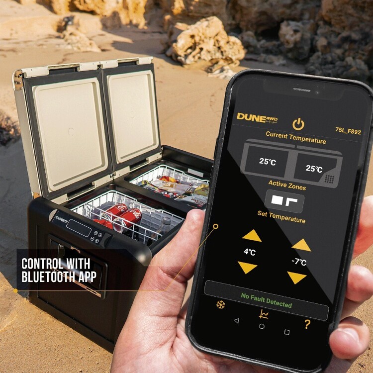 DUNE 4WD 75L Dual Zone Fridge/Freezer