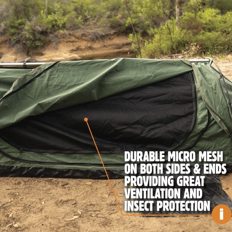 Dune 4WD King Titan Deluxe Single Swag Multicoloured