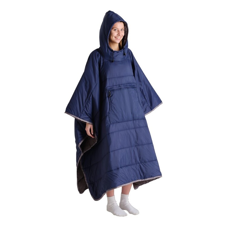Spinifex Daydream Sleeping Bag Poncho Navy