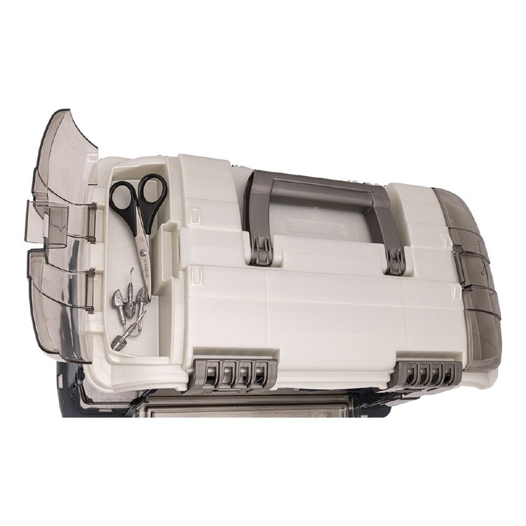 Plano 728 3600 Angled System Tackle Box Blue & Clear