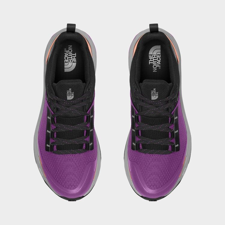 The North Face Women's Vectic Exploris 2 Futurelight Waterproof Low Hiking Shoes Purple Cactus Flower 8