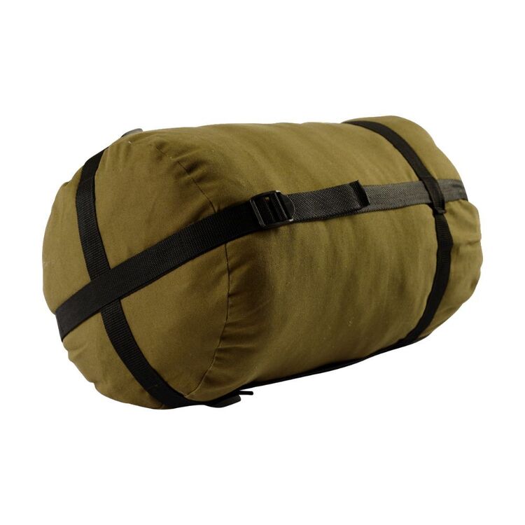 Dune 4WD Outback Canvas Sleeping Bag Green